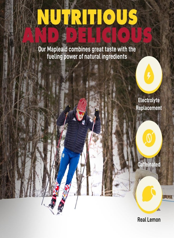 Untapped Lemon Tea Mapleaid - 20 Single-Serve Packets | Organic Maple Syrup, Lemon Juice & Black Tea | Running Fuel with Energizing Electrolytes & Caffeine | Naturally Powered by Pure Vermont Maple - Image 5